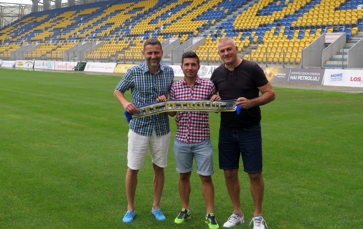 Alexandru Cristian Ciopcalteu impreuna cu Cristi Vlad si Tavi Grigore, Facebook FC Petrolul