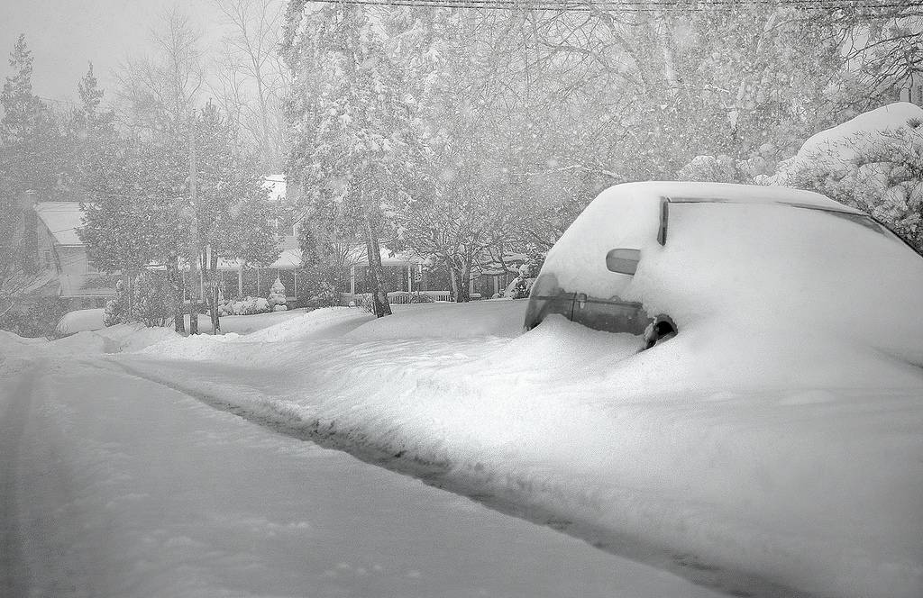 Cod galben de ninsori şI viscol în Prahova