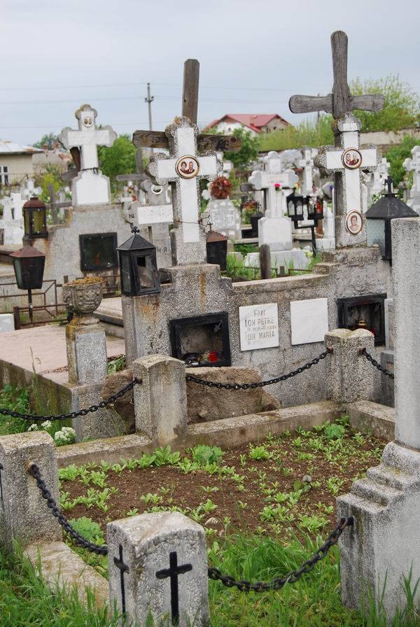 Cimitirul Bolovani, vandalizat de hoţii de fier vechi