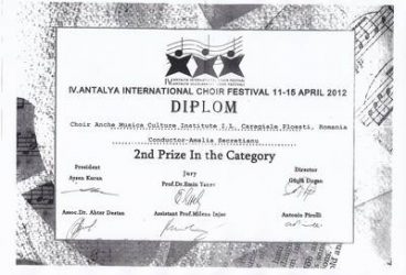 Casa de Cultură Ploieşti – premiată în Antalya