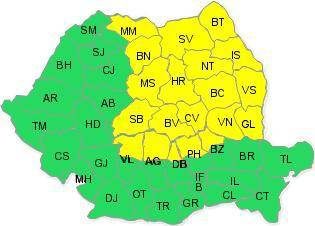 Cod galben în Prahova/ Zăpada mieilor?
