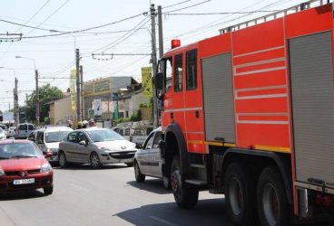 Accident în lanţ pe strada Gh.Gr.Cantacuzino GALERIE FOTO