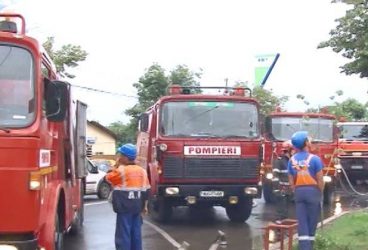 Incendiu în Băicoi