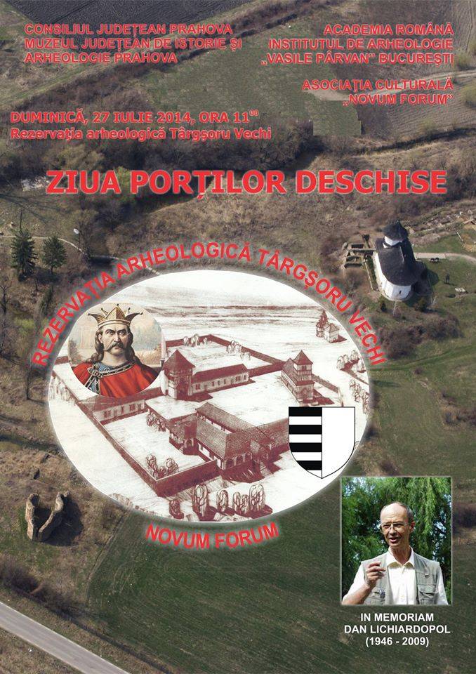 Ziua porţilor deschise la Rezervaţia arheologică Târgşoru Vechi