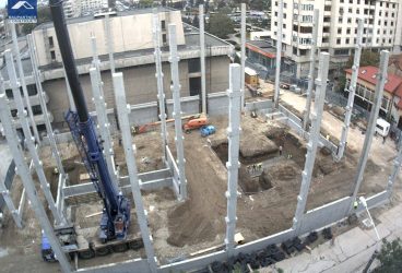 Urmăreşte în timp real lucrările la parcarea supraterană de pe strada Cuza Vodă