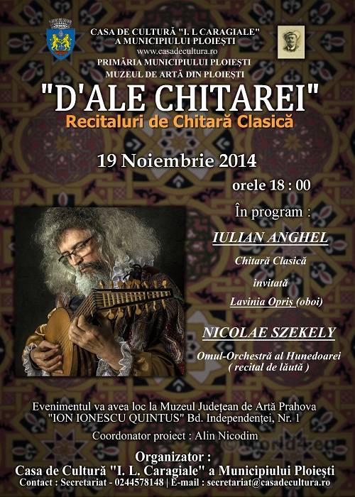 Spectacol de chitară clasică la Ploieşti