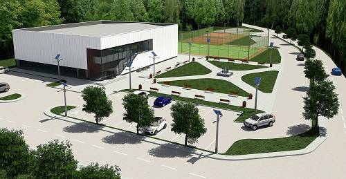 Au început lucrările la sala de sport din Păuleşti Au început lucrările la sala de sport din Păuleşti