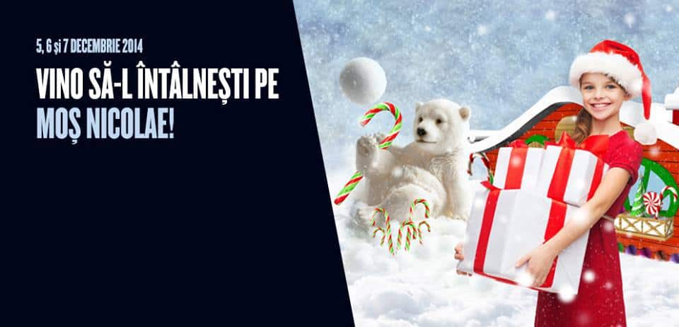 Moș Nicolae împarte cadouri la Ploiești Shopping City Moș Nicolae împarte cadouri la Ploiești Shopping City