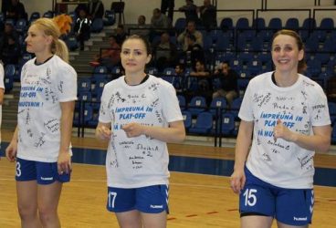 Marinela Ana-Gherman și coechipierele sale invită suporterii la sală, în play-off!