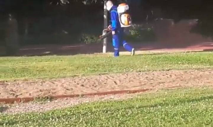 Deputat gazat într-un parc din Ploieşti Deputat gazat într-un parc din Ploieşti