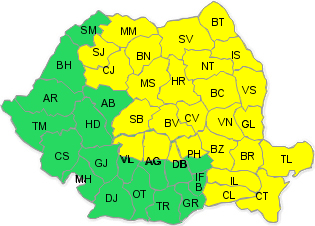 Cod galben de vreme rea