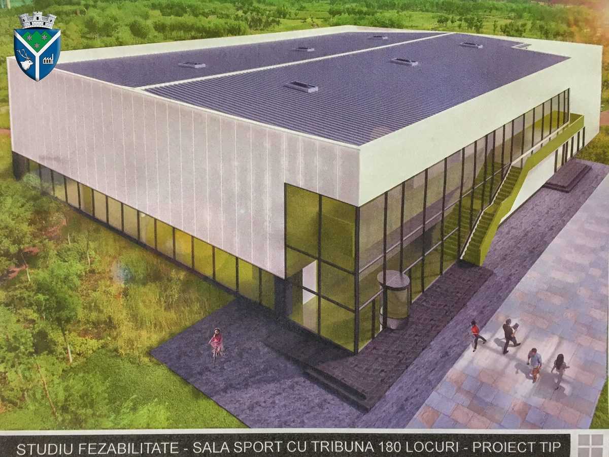 Au început lucrările la sala de sport din Azuga Au început lucrările la sala de sport din Azuga