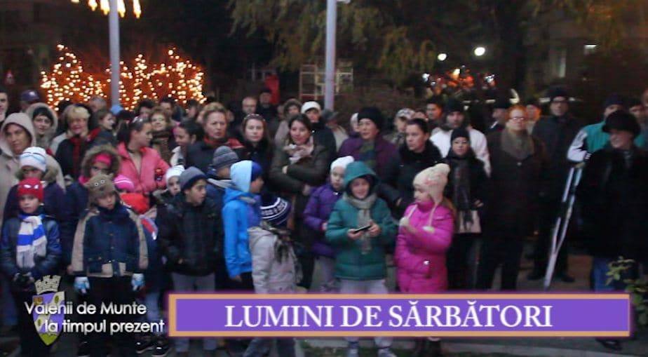 VALENII DE MUNTE la timpul prezent 11 dec 2015 Lumini de sărbători p 2