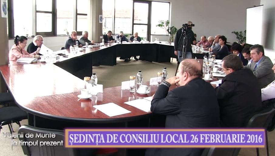 Valenii de Munte la timpul prezent 04 mar 2016 sed consiliu local p 1