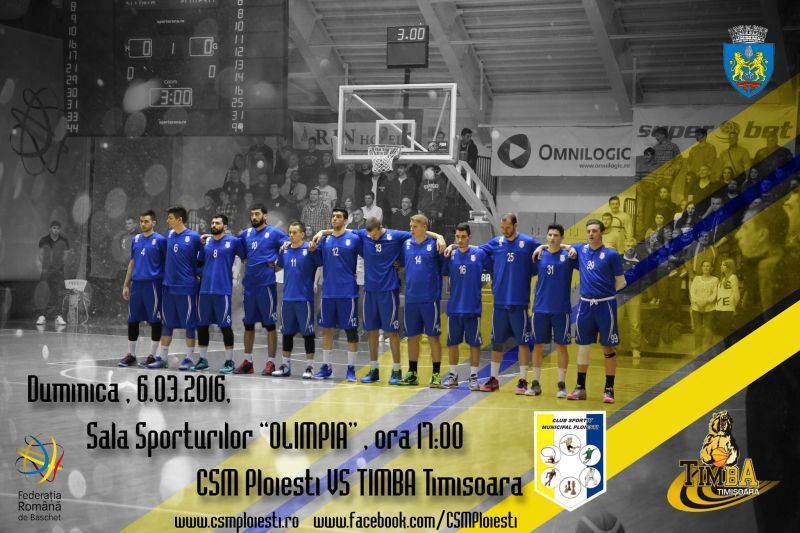 Pe urmele Asesoftului. Duminică, la “Olimpia”, primul derbi de baschet masculin pentru CSM Ploiești. Adversară, o fostă echipă de Ligă Națională