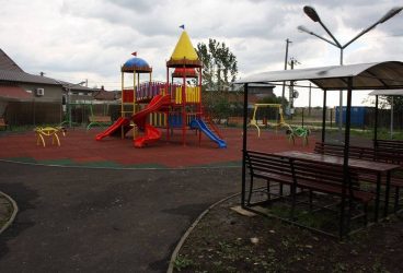 Păuleşti. Parc de joacă şi relaxare în satul Găgeni