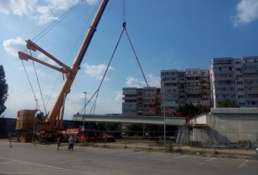 Pasaj peste Centura de Vest, la ieşirea din Ploieşti