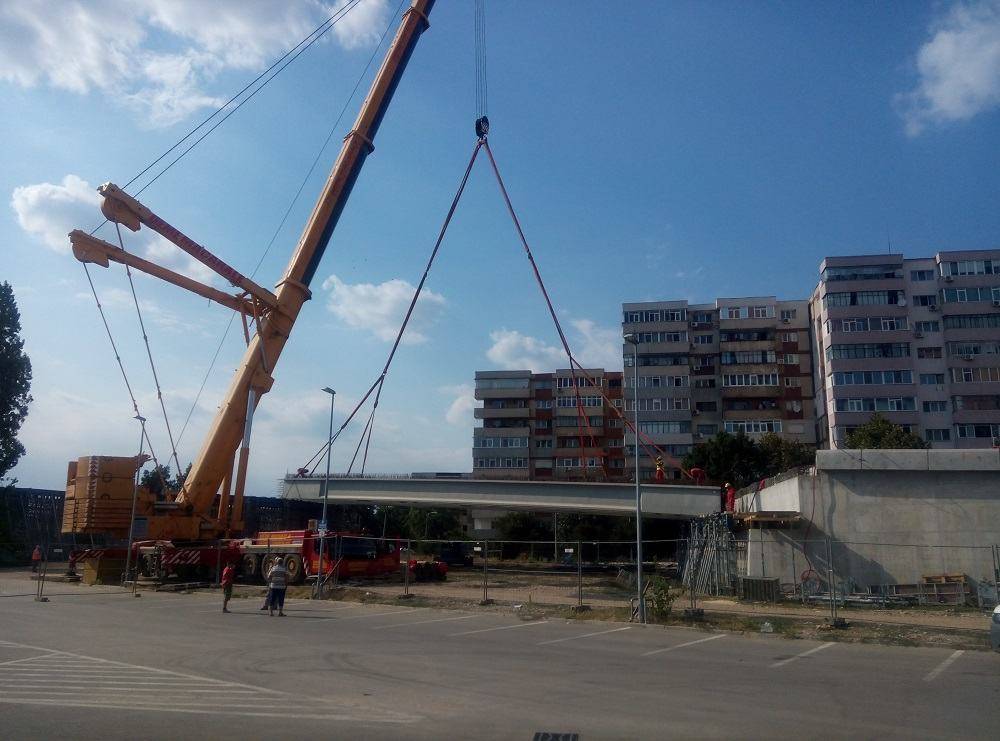 Pasaj peste Centura de Vest, la ieşirea din Ploieşti Pasaj peste Centura de Vest, la ieşirea din Ploieşti