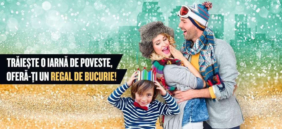 Surprizele iernii se țin lanț la Ploiești Shopping City Surprizele iernii se țin lanț la Ploiești Shopping City