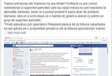 Meciul Marius Fenichiu – Vasile Cordoş a intrat în prelungiri