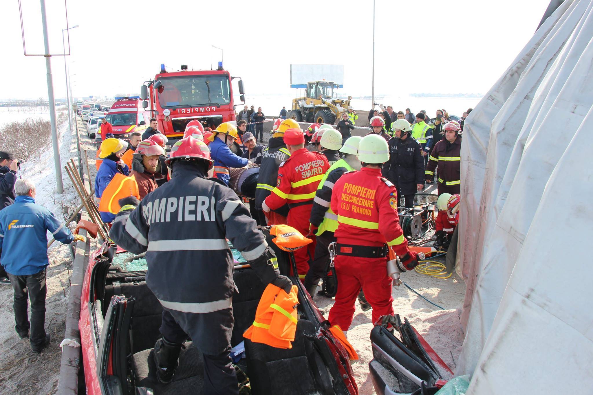 Accident grav pe DN1, la Comarnic. O persoană a decedat Accident grav pe DN1, la Comarnic. O persoană a decedat