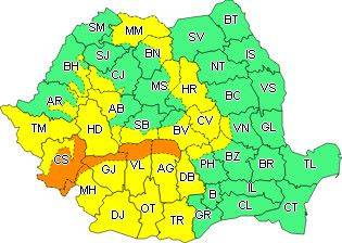 Avertizare meteo valabilă şi pentru judeţul Prahova. La munte va ninge Avertizare meteo valabilă şi pentru judeţul Prahova. La munte va ninge