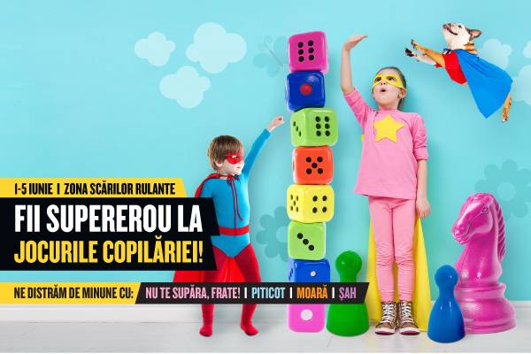 Cea mai mare petrecere pentru copii, la Ploiești Shopping City