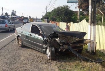 Accident pe DN1, la Potigrafu. Trei maşini implicate