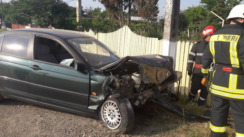 Un nou accident la Măgurele
