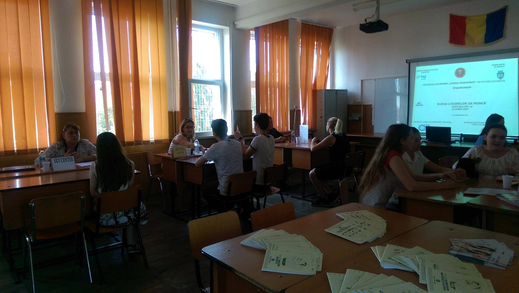 Bursa locurilor de muncă la Colegiul Economic “ Virgil Madgearu” Ploieşti Bursa locurilor de muncă la Colegiul Economic “ Virgil Madgearu” Ploieşti