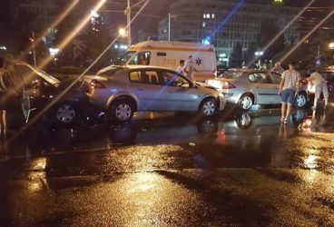 O mamă și doi copii loviți de mașină în Poiești