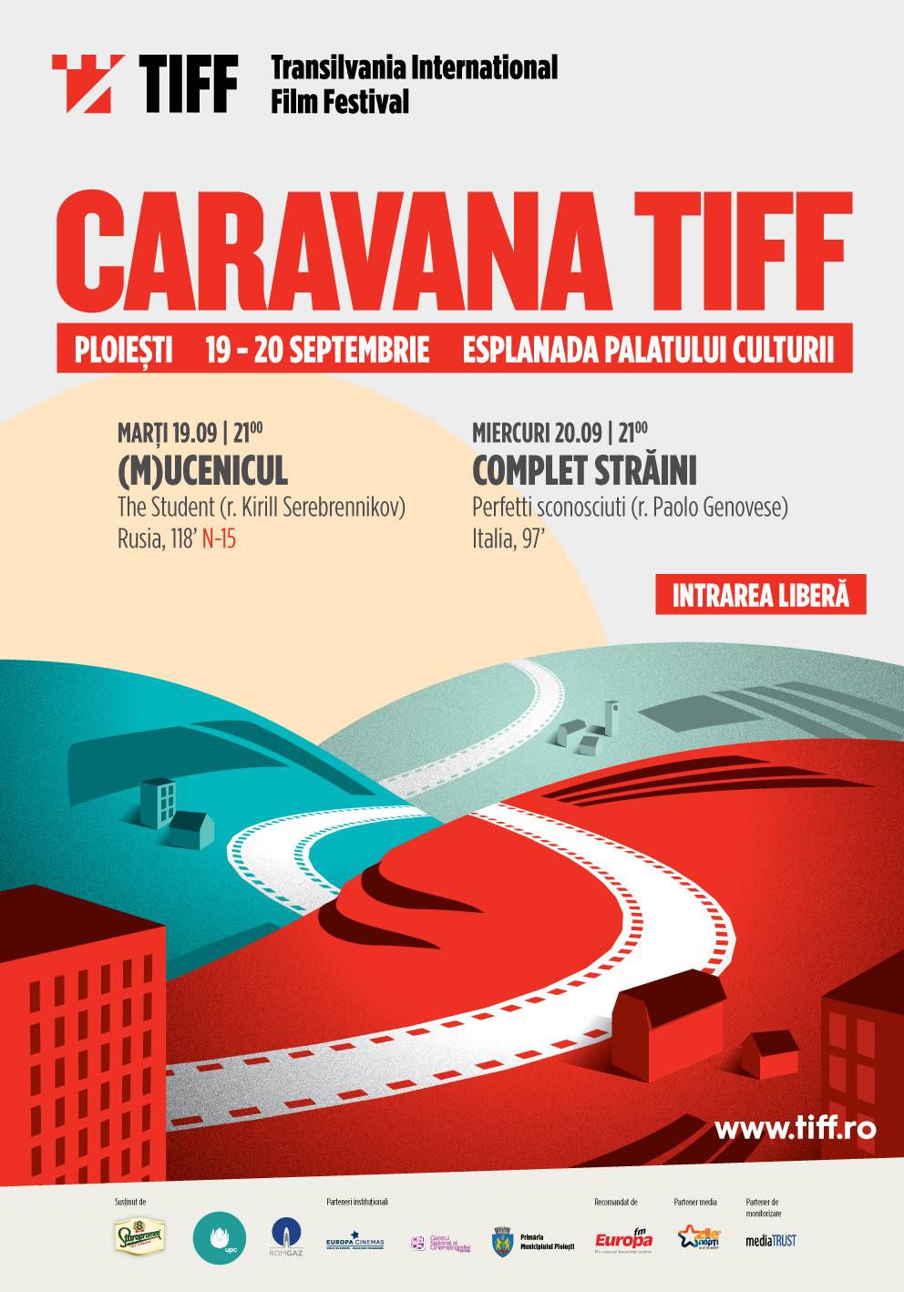 Caravana TIFF la Ploiești: filme bune în aer liber pe 19 și 20 septembrie Caravana TIFF la Ploiești: filme bune în aer liber pe 19 și 20 septembrie