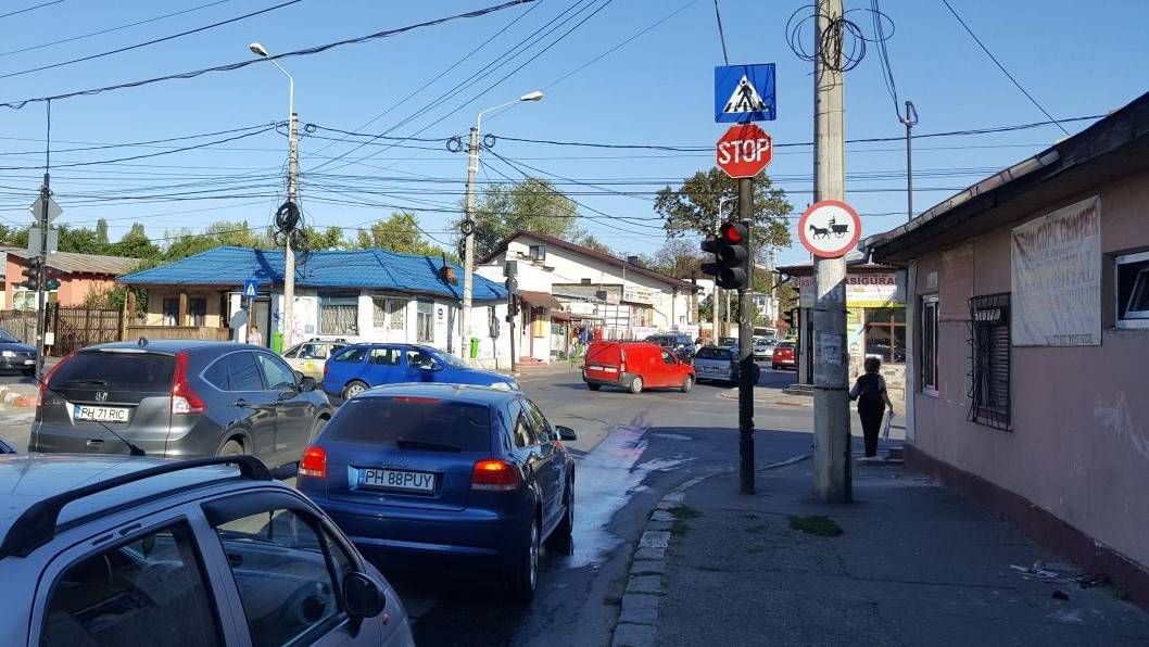 Anunţ pentru şoferii care trec prin intersecţia de la Cioceanu Anunţ pentru şoferii care trec prin intersecţia de la Cioceanu