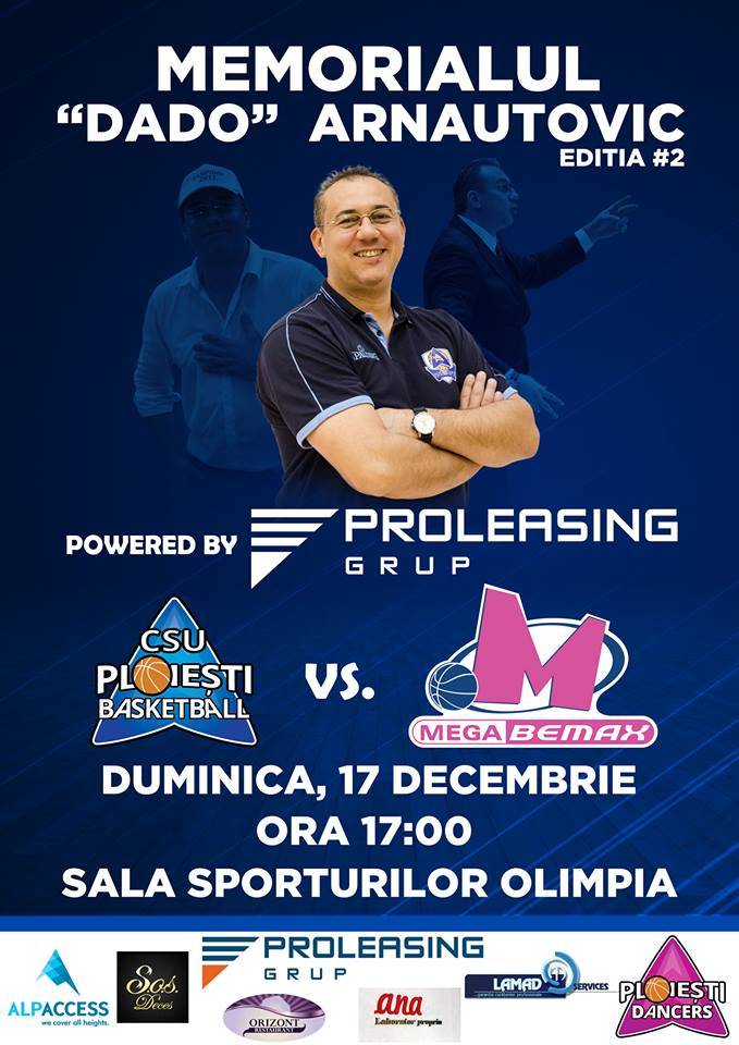 CSU și Ionuț Urzeală ne vor aduce aminte, astă-seară, la sala Olimpia, de Marele Vladimir Arnautovic CSU și Ionuț Urzeală ne vor aduce aminte, astă-seară, la sala Olimpia, de Marele Vladimir Arnautovic