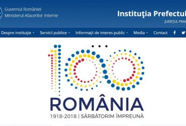 Prefectura Prahova are site nou