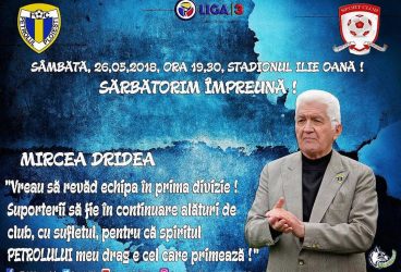 S-a intrat în săptămâna marii sărbători a celei de-a doua promovări consecutive a Petrolului