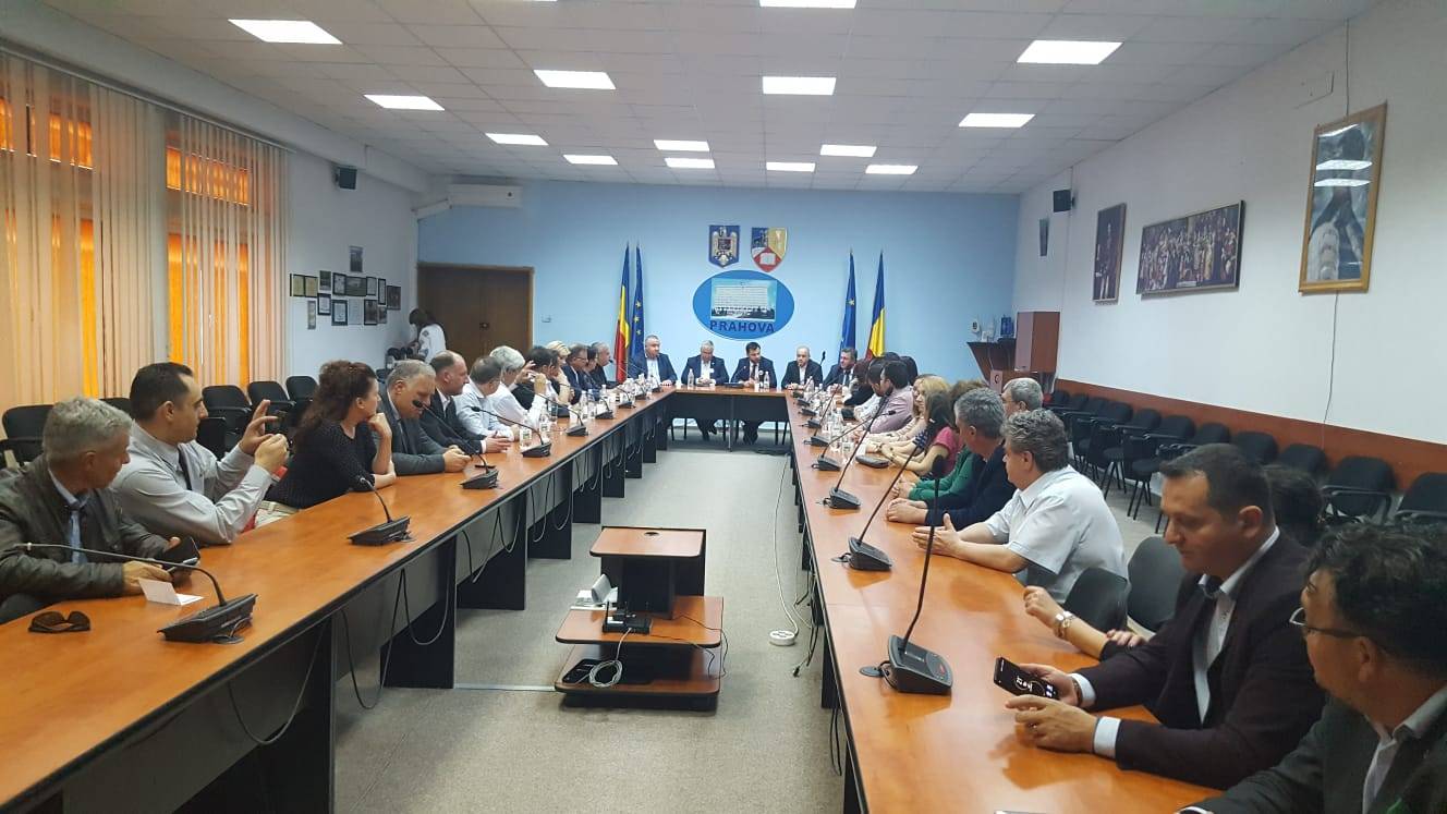 Delegaţie din Grecia în vizită la Ploieşti Delegaţie din Grecia în vizită la Ploieşti