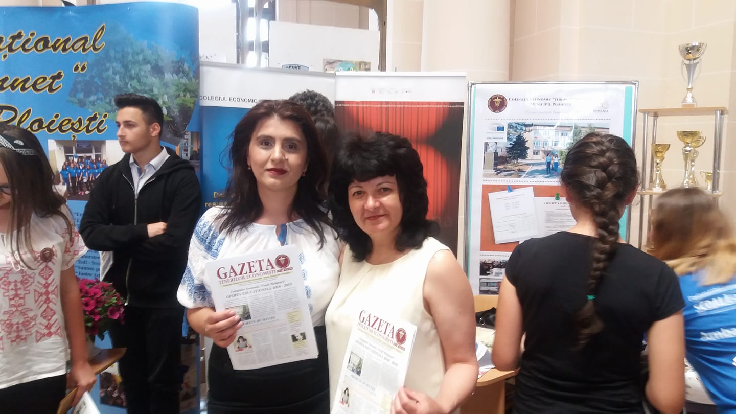 Gazeta Tinerilor Economişti, rodul colaborării Colegiul Economic “Virgil Madgearu” – Gazeta de Prahova