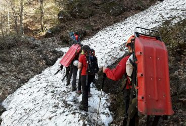 Două acţiuni ale salvamontiştilor în munţii Bucegi. Update