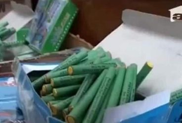 Dosar penal, după ce a fost prins la vânzare cu jumătate de tonă de articole pirotehnice interzise