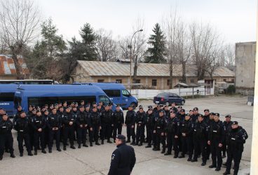 170 jandarmi “au în atenţie” meciul naţionalei de tineret de la Ploieşti