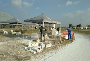 Tabără Internaţională de Sculptură Monumentală, în Parcul Vest Ploieşti