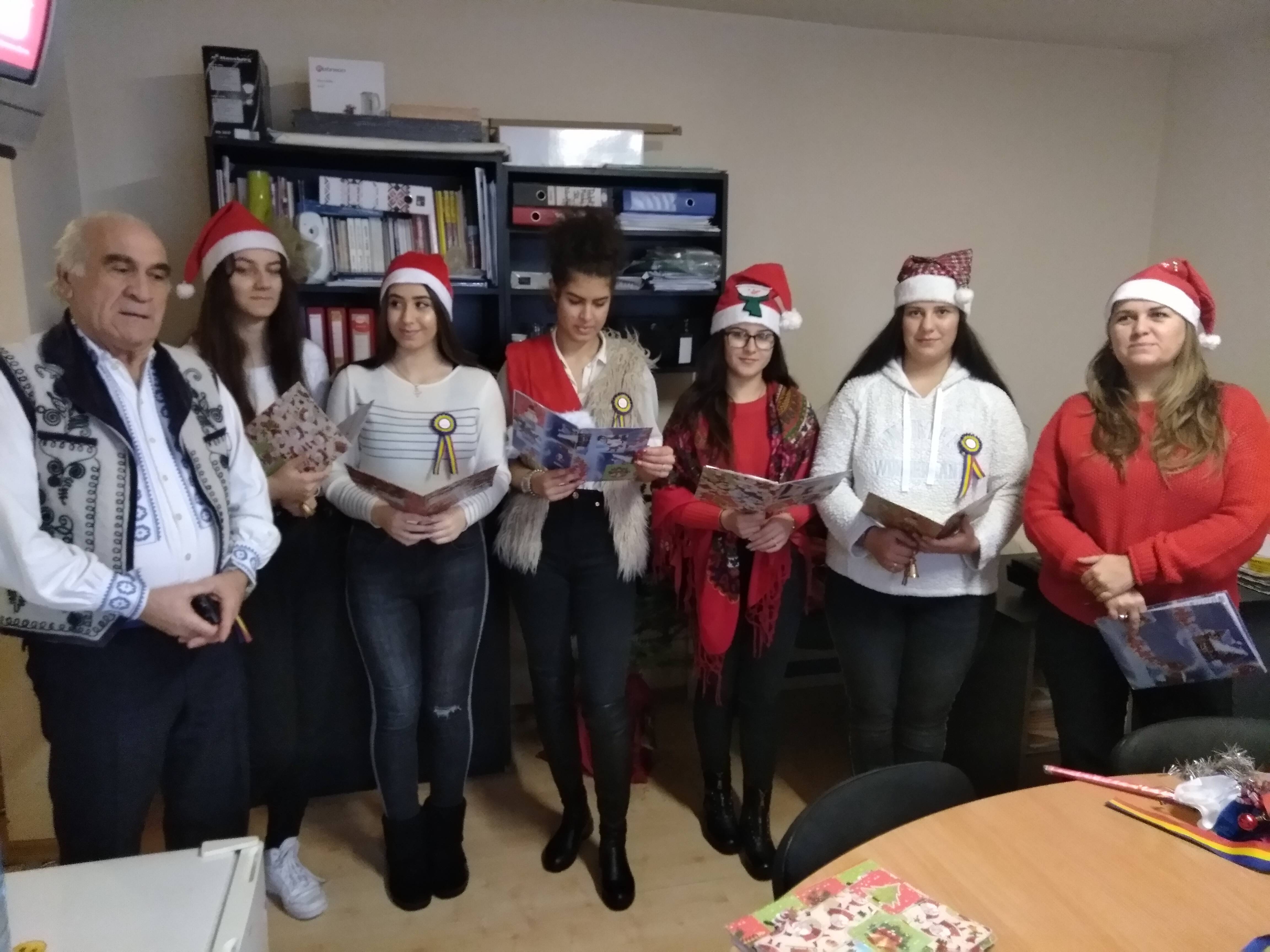 Colindători la Gazeta de Prahova