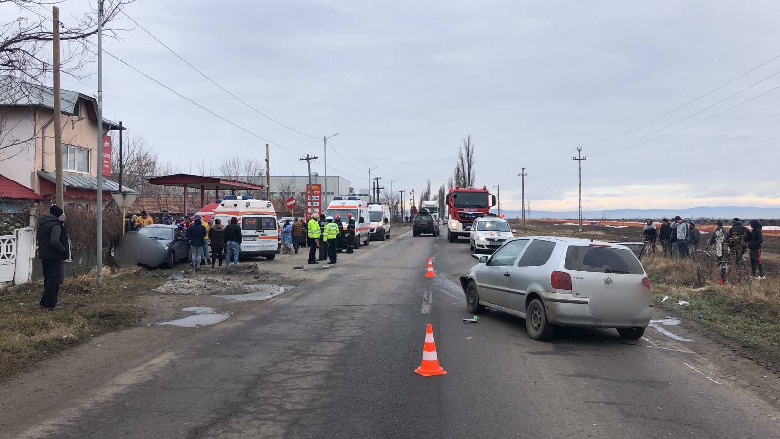 Accident grav la Ciorani, cu un copil mic în stare gravă Accident grav la Ciorani, cu un copil mic în stare gravă