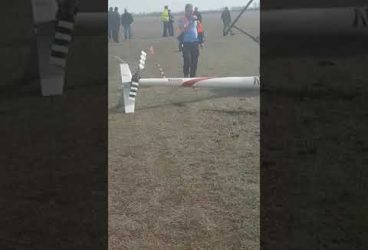 Elicopter prăbușit la aterizare, la Strejnic