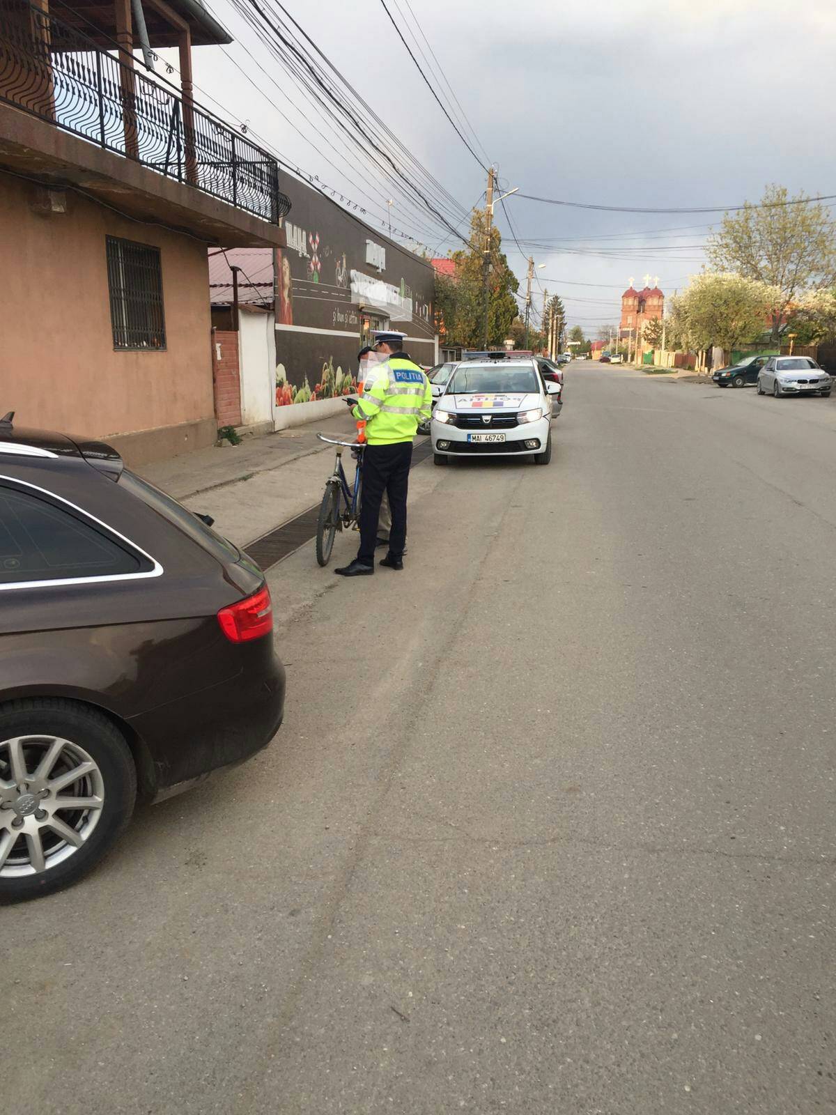 Record de alcool consumat de un biciclist prins în trafic, la Strejnic Record de alcool consumat de un biciclist prins în trafic, la Strejnic