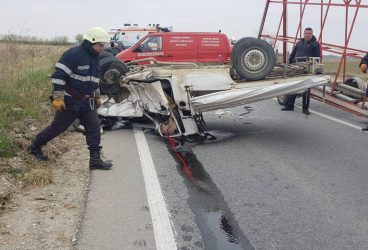 Accident devastator cu un deces la Stănceşti (video de la locul accidentului)