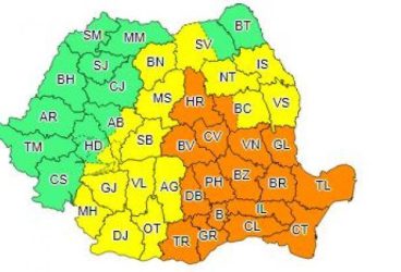 ATENȚIE! COD PORTOCALIU DE VIJELII ŞI GRINDINĂ