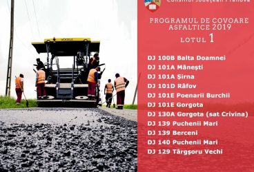 58 drumuri judeţene, în programul de asfaltare al CJ Prahova