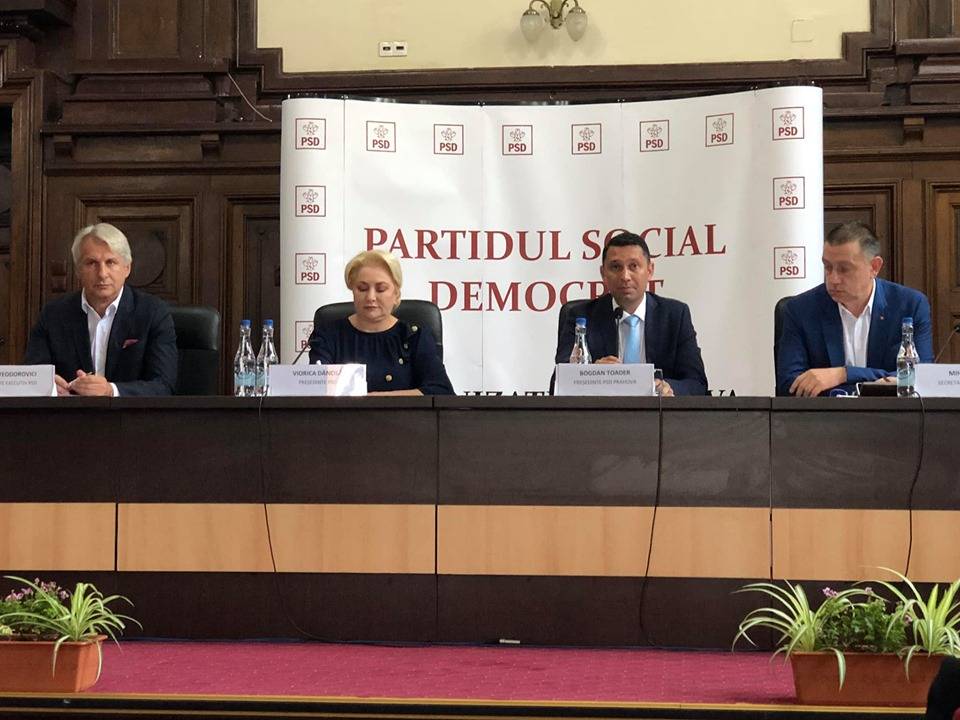 Un milion şi jumătate de susţinători PSD s-au desprins din cauza temei justiţiei, consideră Viorica Dăncilă